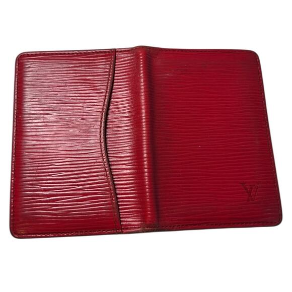 Louis Vuitton Epi Card Case Red Holder - Picture 6 of 16
